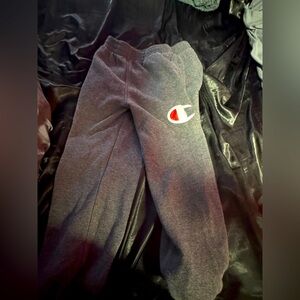 kids medium champion sweat pants